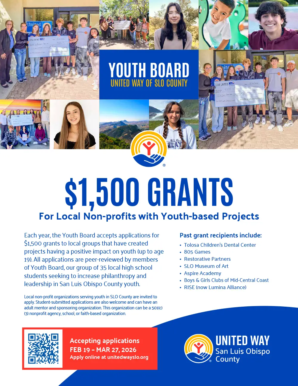 Youth Board Grant Application 2026